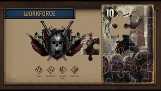 Thronebreaker The Witcher Tales Puzzle  Workforce Eliminate The Slave Drivers [upl. by Seni]