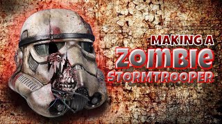 Making a Zombie Stormtrooper Helmet [upl. by Itsyrk608]