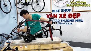 Khui Thùng 6 Xe Đạp thể thao Nhật SWORKS SL5 Colnago Master TREK FX4 Carbon 2023 [upl. by Myca]