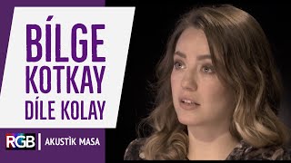 Dile Kolay  Bilge Kotkay akustikmasa [upl. by Ahsiek]