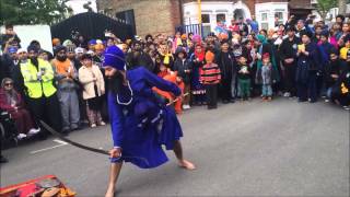 Sword Demo  Gatka  Akaal Roop Singh Babbar [upl. by Albrecht]