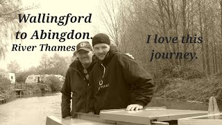 What a journey I get to Abingdon River Thames by narrowboat [upl. by Ellevart]