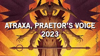 Atraxa Praetors Voice Commander Deck Tech 2023  Commander Decks Revisited [upl. by Yelyak]