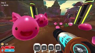 Playing Slime Rancher Part 1 [upl. by Lemart825]