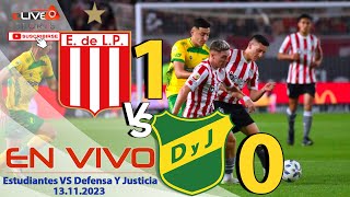 √ Estudiantes de La Plata 1 Vs 0 Defensa y Justicia EN VIVO Copa Argentina  Final I 13122023 [upl. by Nereen]