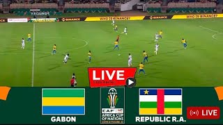 🔴Match en Direct Gabon vs Republique centrafricaine  Flux Complet Des qualifications de la Africon [upl. by Floris]