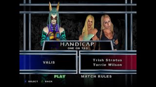 WWE SmackDown VS RAW 2006 PLAYSTATION 2 Battle Royal With Torrie [upl. by Aletha]