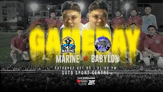 LIVE🇸🇬  Babylon Utd vs Marine FC [upl. by Trebbor]