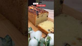 Bakery Style Fruit Cake  Spongy Cake at home cake shorts [upl. by Nilesoj218]