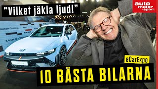 10 bästa elbilarna på elbilsmässan eCarExpo [upl. by Kaden235]