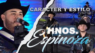 Hermanos Espinoza  Caracter Y Estilo En Vivo [upl. by Eilyk]