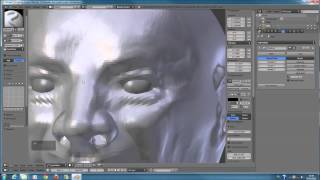 Blender tutorial en Francais  Comment modéliser une tete  By Profiz [upl. by Layney]