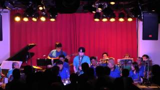 Manteca by Gillespie arr Mike Tomaro AQUA Jazz Orchestra 2013 1012 Umeda Always [upl. by Enial]