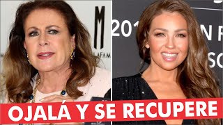 Laura Zapata se solidariza con Thalía y le desea pronta recuperación [upl. by Winser]