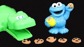 Hungry Hippos PLAYDOH 5 Little Cookies Rhyming Story [upl. by Yong]