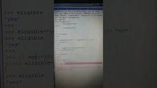 SyntaxError unindent does not match any outer indentation levelif statementternary operator [upl. by Regni524]