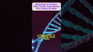 Warning6 Factors That Cause Your Blood Fat Levels to Soar HealthTips Nutrition healthyliving [upl. by Lupee]