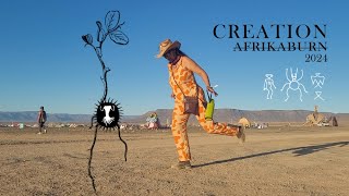 AfrikaBurn 2024  Creation [upl. by Ihsar]