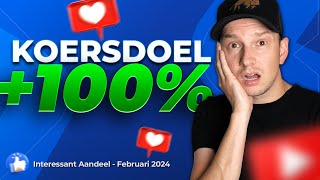 Interessant AANDEEL dat kan VERDUBBELEN volgens analisten  Febr 2024 [upl. by Hughie]