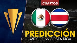 MÉXICO vs COSTA RICA  Copa Oro 2023  Previa Predicción y Pronóstico [upl. by Chloette]