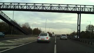 Driving in London  A40 Uxbridge to Shepherds Bush [upl. by Engvall]