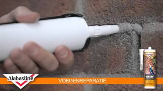 How to  Voegenreparatie  Alabastine [upl. by Henghold]