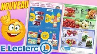 Nouveau catalogue 💥 LECLERC leclerc du 0406 au 0806 2024 France 🇨🇵 [upl. by Cynar]