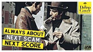 ALL ABOUT THE MONEY NEXT SCAM amp SCORE  JOE PISTONE  Deep Cover The Real Donnie Brasco CLIPS [upl. by Einnij412]