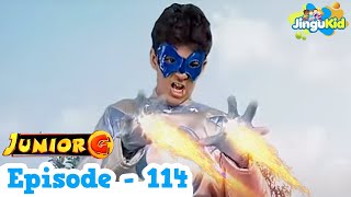 Junior G  Episode 114  Superhero amp Super Powers Action TV Show For Kids  Jingu Kid Hindi [upl. by Jezreel]