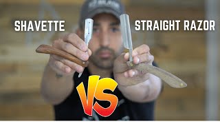 Straight Razor VS The Shavette Whats Better [upl. by Schaab439]