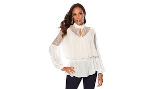 LaBellum by Hillary Scott Victorian Lace Top with Cami [upl. by Lorrayne]