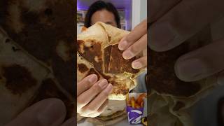 CheezIt Crunchwrap Supreme Slaps mukbang foodie foodreview tacobell [upl. by Lucinda]