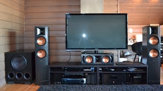 My Klipsch and SVS Home Theatre [upl. by Sucerdor]