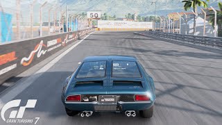 Gran Turismo 7  De Tomaso Mangusta 1969  Dragon Trail Seaside 4K PS5 [upl. by Newcomer514]