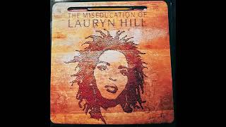 Lauryn Hill  The Miseducation of Lauryn Hill  Single Track Vinyl Record Experience [upl. by Hakym274]