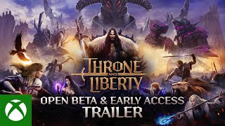 THRONE AND LIBERTY Open Beta amp Early Access Trailer [upl. by Otrevlig]