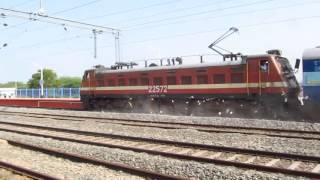 HIGH SPEED TRIAL RUN BETWEEN SAMUDRAMTRICHY CRS INSPECTIONINDIAN RAILWAYS [upl. by Darby]