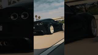 Roller Widebody C6 Corvette on air ride 🎥 mayermedia widebodycorvette baggedcorvette bagged [upl. by Akirdnahs]