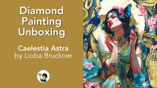 Diamond Painting Unboxing  Jaded Gem Shop  Caelestia Astra [upl. by Won]