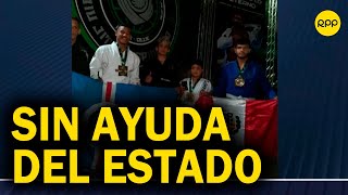 Campeones de jiujitsu regresarán al Perú gracias al apoyo de los padres de su centro educativo [upl. by Beryl]