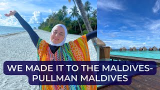 Part 1 We Made it to the Maldives  Pullman Maldives [upl. by Ekaterina]