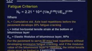 Lecture  36 Flexible Pavement Design Indian Roads Congress [upl. by Airpac]