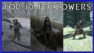 Top 10 best followers in Skyrim  Anniversary Edition [upl. by Latea804]