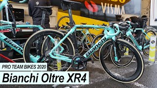 Bianchi Oltre XR4  The Best Looking Team Bike of 2020 [upl. by Artnoed]