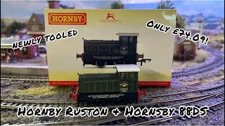 Excellent Hornby R3895 Rowntree amp Co Ruston amp Hornsby 88DS  Look at Review [upl. by Elakram620]