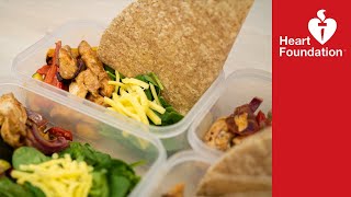 Chicken Tray Bake Lunch Boxes  Meal Prep Heart  Healthy Recipes  Heart Foundation NZ [upl. by Deste]