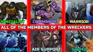 All Confirmed Members Of The Wreckers And What Happened To Them Explained  Transformers 2019 [upl. by Ellehsar]