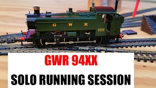 GWR 94xx SOLO RUNNING SESSION [upl. by Atul]