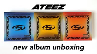 unboxing ATEEZ THE WORLD EP1 MOVEMENT [upl. by Rickie]