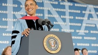 Barnard College Commencement 2012 Keynote Address by Barack Obama President of the United States [upl. by Anahsat62]